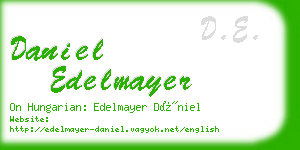 daniel edelmayer business card